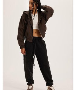 Aesthetic Dress, cute pink lolita fashion - Retro Zip-Up Hoodie