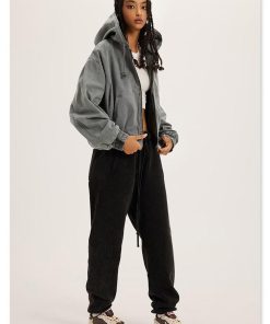 Aesthetic Dress, cute pink lolita fashion - Retro Zip-Up Hoodie