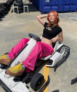 Aesthetic Outfit With Jeans, Grunge Outfits Inspo Girl - Still That B*tch Crop Top