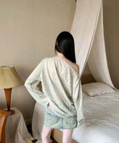 Aesthetic Outfits Mini Skirt, Pinterest Baggy Style - Fairycore One Shoulder Top