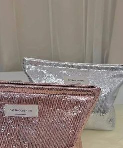 Alter Ego Outfits, Indie School Outfits - Shiny Metallic Makeup Bag