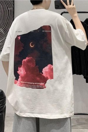 Alter Ego Outfits, Outfit White Background - Aesthetic Sky Tee