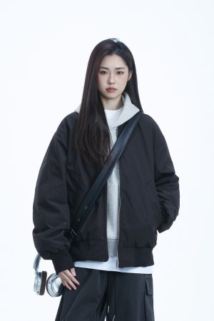 American Retro Camouflage Stand Collar Jacket for Women - 2025 Trendy High-End Baseball Zip Jacket