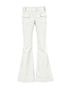 American Vintage Distressed Low Waist Casual Pants - Multi-Pocket Woven Straight Leg Trousers for Street Style Fashion