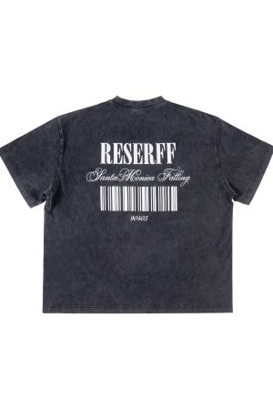 American Vintage Short Sleeve Heavyweight Loose Fit Printed Top - Trendy Streetwear, Casual 90s Inspired Fashion T-Shirt