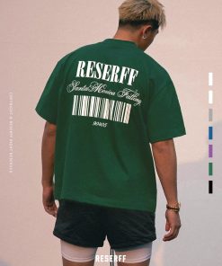 American Vintage Short Sleeve Heavyweight Loose Fit Printed Top - Trendy Streetwear, Casual 90s Inspired Fashion T-Shirt