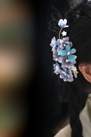 Ancient Style Hair Accessories - Song Dynasty Hanfu Hairpin, Fairy Butterfly Side Clip for Qipao Updo, Vintage National Style