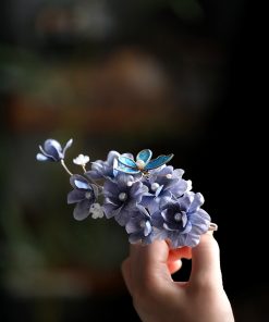 Ancient Style Hair Accessories - Song Dynasty Hanfu Hairpin, Fairy Butterfly Side Clip for Qipao Updo, Vintage National Style