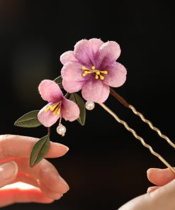 Ancient Style Qipao Hairpin for Women - Cute Fairy Bun Hairstyle Embellishment, Hanfu Accessories, Sweet Vintage Design