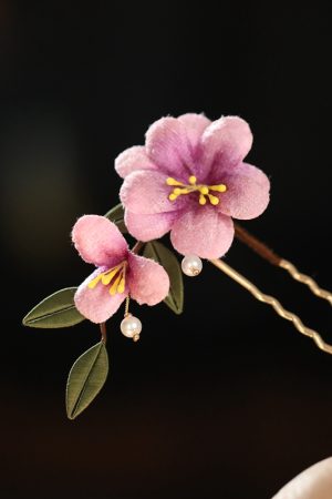 Ancient Style Qipao Hairpin for Women - Cute Fairy Bun Hairstyle Embellishment, Hanfu Accessories, Sweet Vintage Design