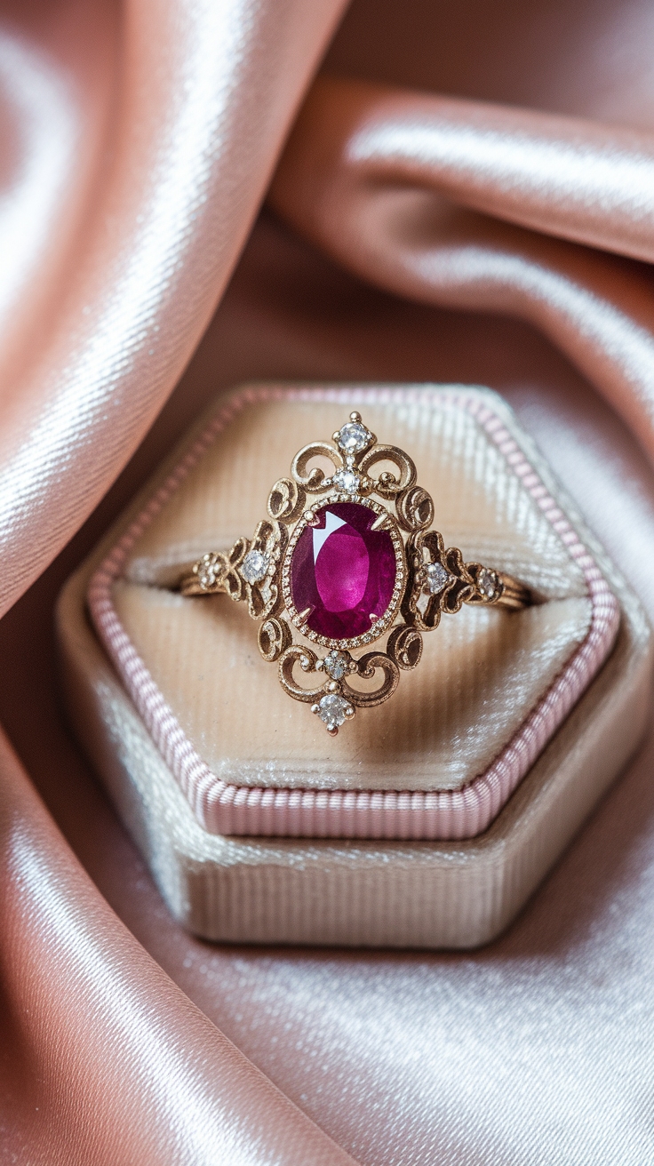 Choosing the Perfect Antique Ruby Ring outfit idea