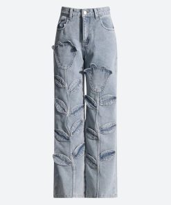 Art Girls, Elegant Ootd Classy - Tulip Patch Jeans