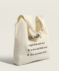 Artistic Canvas Tote Bag for Women - Large Retro Shoulder Bag, Trendy Versatile Chic Design, Perfect for Daily Use