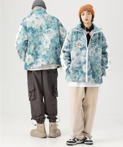 August Outfit Aesthetic, Downtown Comfy Outfits - Soft Girl Daisy Jacket