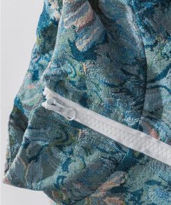 August Outfit Aesthetic, Downtown Comfy Outfits - Soft Girl Daisy Jacket