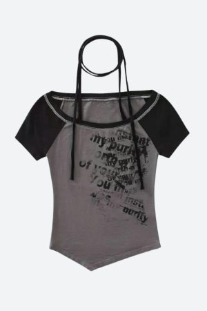 Autumn Fits, Blair Waldorf - Grunge Boat Neck Tee