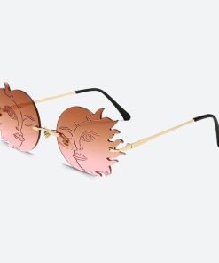 autumn outfit inspiration collage, Style Inspo Y2k - Indie Sun & Moon Sunglasses