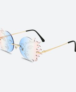 autumn outfit inspiration collage, Style Inspo Y2k - Indie Sun & Moon Sunglasses