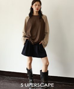 Autumn Twill Wool Mid-Waist Casual Five-Point Suit Shorts for Women - Chic Fall Fashion, Effortless Style