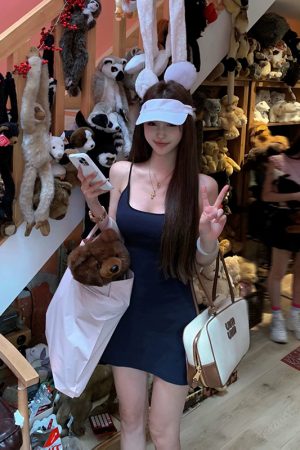 Backless Bodycon Dress for Women - Waist-Cinching, Slim Fit, Elegant Spicy Girl Style, Padded Short Skirt for Summer