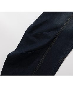 Baggy Washed Blue Vintage Wide-Leg Jeans with Curved Knife Design - Trendy Summer 2025 Fashion for a Y2K Look