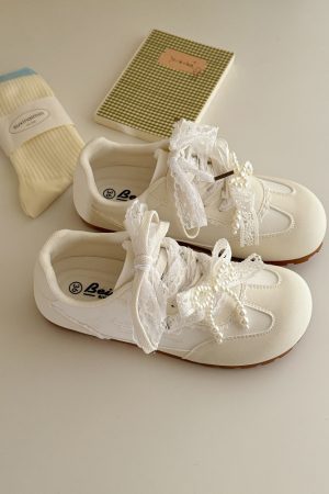 Ballet Style Casual Shoes for Women - Soft Sole Thick Sole Sports Shoes - Comfortable Training Footwear - 2025 Trendy Design
