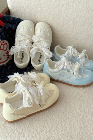 Ballet Style Casual Shoes for Women - Soft Sole Thick Sole Sports Shoes - Comfortable Training Footwear - 2025 Trendy Design