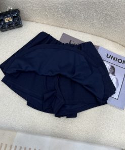 Ballet Style Knitted Top with Camisole Skirt Pants Three-Piece Set - First Love Zhihan Version, Y2K Inspired Fashion