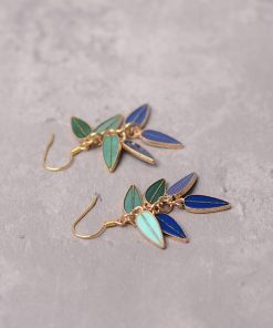 Bamboo Leaf Tassel Earrings - Unique Lightweight Luxury Earrings for Women, Elegant 2025 Trendy Boutique Jewelry