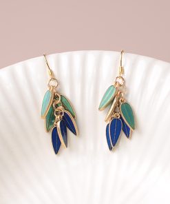 Bamboo Leaf Tassel Earrings - Unique Lightweight Luxury Earrings for Women, Elegant 2025 Trendy Boutique Jewelry
