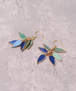 Bamboo Leaf Tassel Earrings - Unique Lightweight Luxury Earrings for Women, Elegant 2025 Trendy Boutique Jewelry