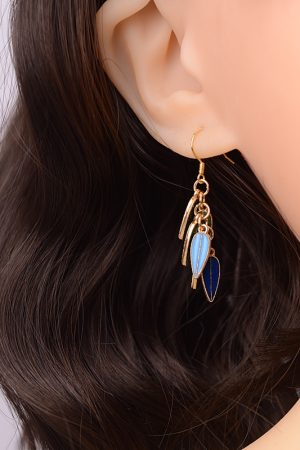 Bamboo Leaf Tassel Earrings - Unique Lightweight Luxury Earrings for Women, Elegant 2025 Trendy Boutique Jewelry
