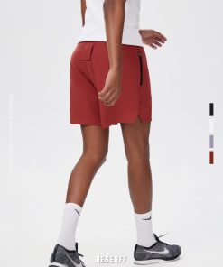 Bare Feel Yoga Zipper Shorts for Women - High Elastic Fitness Shorts for Basketball & Performance, Skin-Friendly Comfort