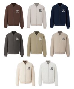 Baseball Collar Zip-Up Hoodie for Couples - Casual Thin Fleece Long Sleeve Jacket for Spring & Autumn - Trendy Streetwear