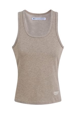 Basic U-Neck Sleeveless Tank Top for Women - Summer Sports Slim Fit Outerwear - Versatile Everyday Essential
