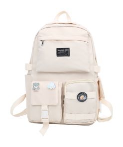 Beauty Outfits, Trajes Aesthetic - Extra Pockets Unisex School Backpack