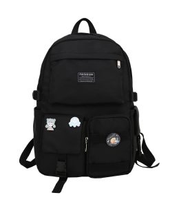 Beauty Outfits, Trajes Aesthetic - Extra Pockets Unisex School Backpack