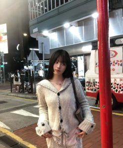 Beige Slim-Fit Lace Splicing Camisole for Women - Korean Style Pumpkin-Inspired Top