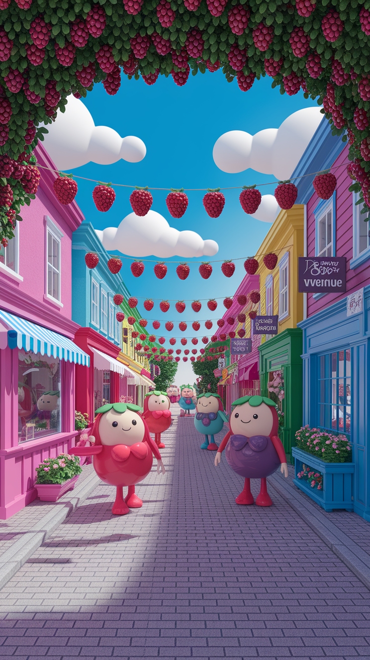 Exploring Berry Avenue: A Stylish Virtual World outfit idea