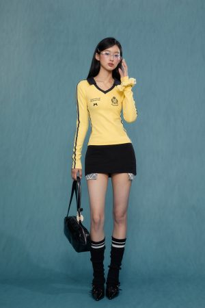 Black A-Line High-Waisted Half-Length Skirt for Women - Spring Autumn 2025 Petite Fashion Essential