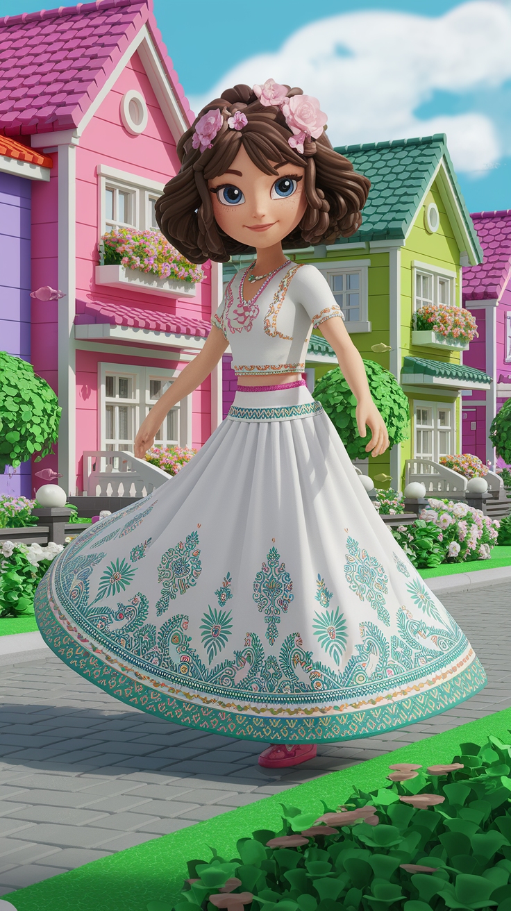 Bloxburg White Skirt Codes: Stay Stylish outfit idea