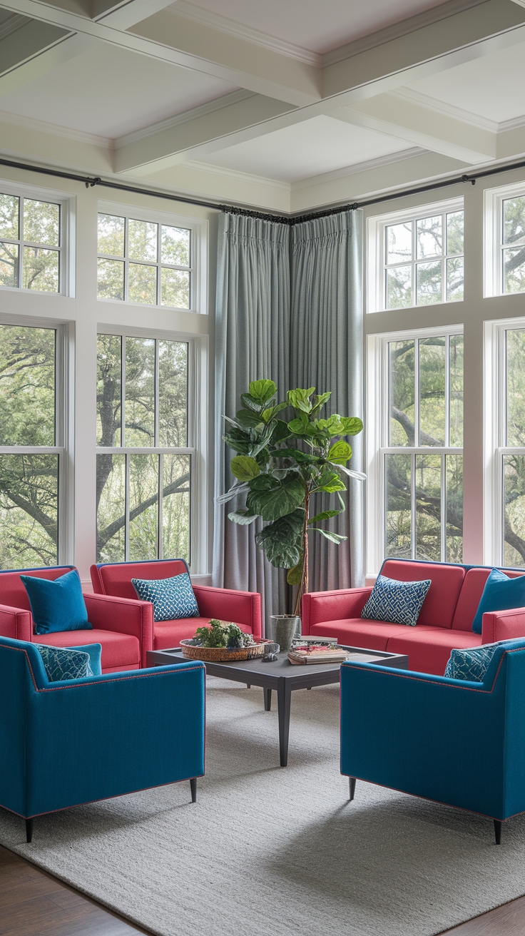 Decorating with Blue Contrast Trim: Color Ideas outfit idea