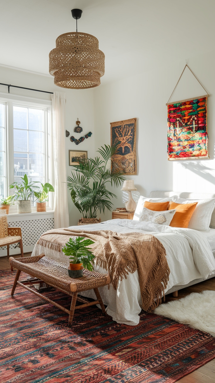 Create a Boho Eclectic Bedroom with Unique Decor outfit idea