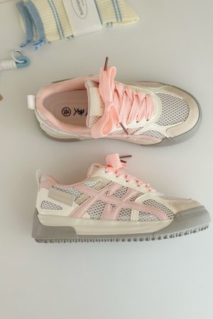 Breathable Mesh Summer Training Shoes for Women - Versatile Casual Sneakers for Sports and Everyday Wear 2025