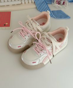 Breathable Mesh Thick-Soled Sneakers for Women - Height-Increasing Casual Sports Shoes for Summer 2025, Trendy and Comfortable