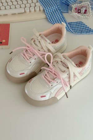 Breathable Mesh Thick-Soled Sneakers for Women - Height-Increasing Casual Sports Shoes for Summer 2025, Trendy and Comfortable