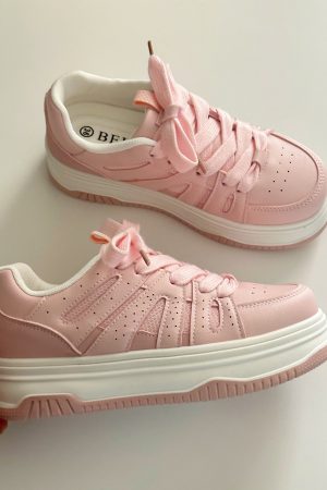 Breathable Platform Sneakers for Women - Thick-Soled Height-Increasing Casual White Shoes - 2025 Spring Fashion Essential