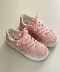 Breathable Platform Sneakers for Women - Thick-Soled Height-Increasing Casual White Shoes - 2025 Spring Fashion Essential