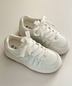 Breathable Platform Sneakers for Women - Thick-Soled Height-Increasing Casual White Shoes - 2025 Spring Fashion Essential
