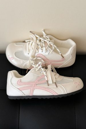 Breathable Single-Layer Mesh Training Shoes for Women - 2025 Summer Casual Thick-Soled Sports Shoes